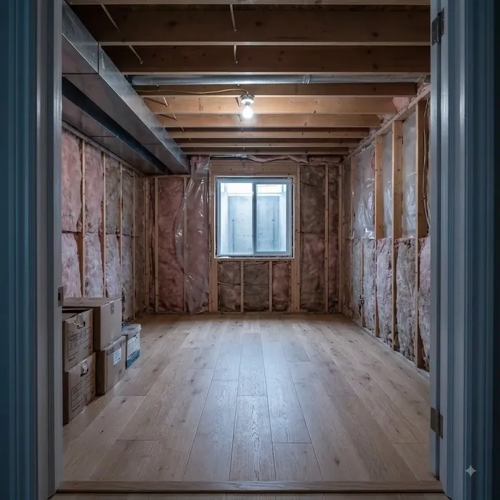 Sous-sol après les travaux
