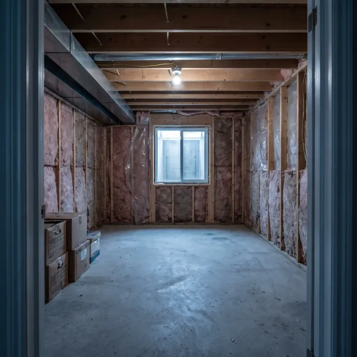 Sous-sol avant les travaux
